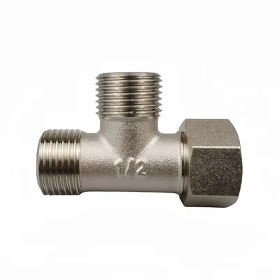 Paip Pemasangan Tee Aksesori Loyang